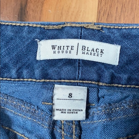 Denim mini skirt size 8 - Picture 2 of 4